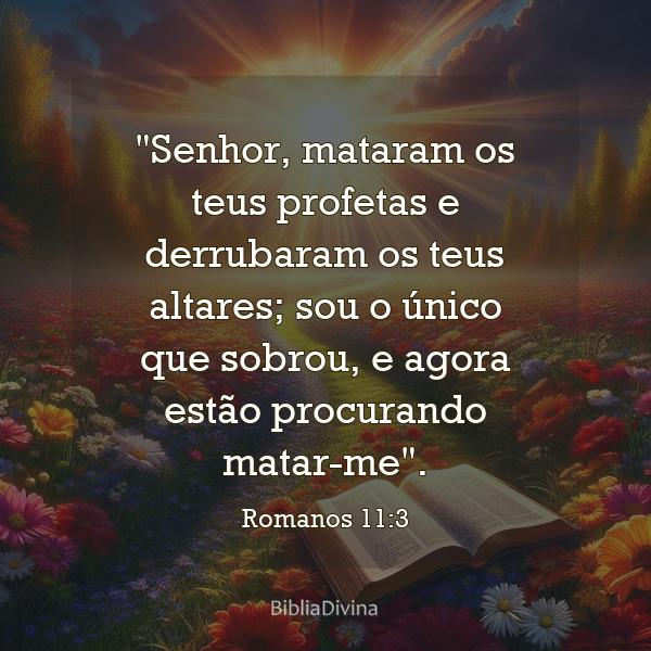 Romanos 11:3