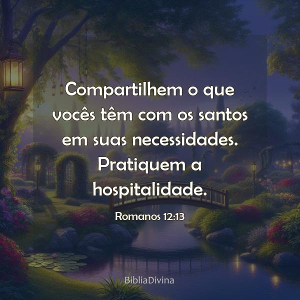 Romanos 12:13