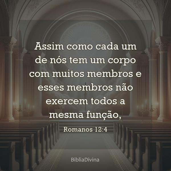 Romanos 12:4