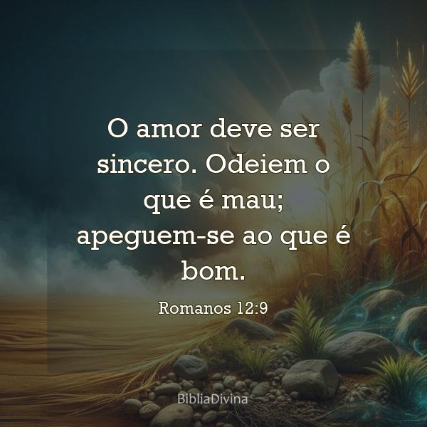 Romanos 12:9