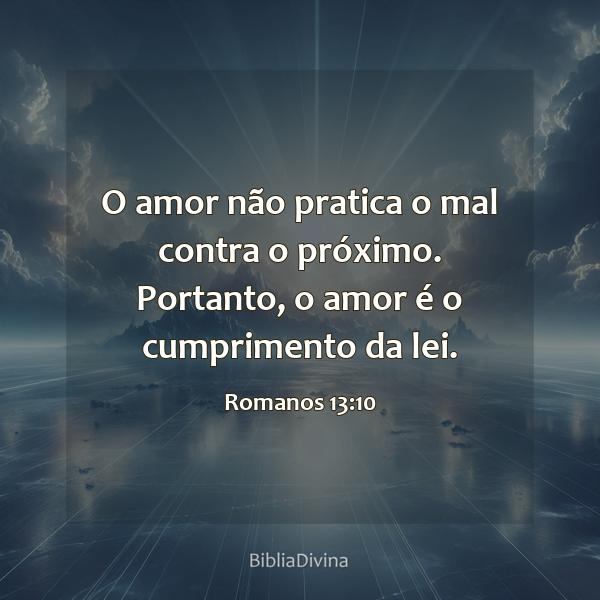 Romanos 13:10