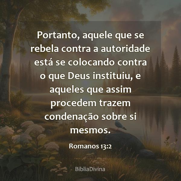 Romanos 13:2