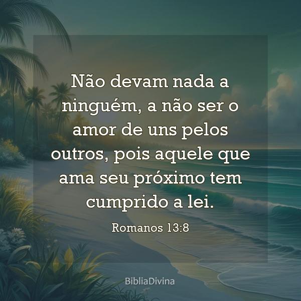 Romanos 13:8