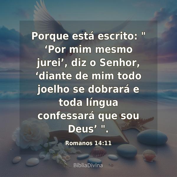 Romanos 14:11