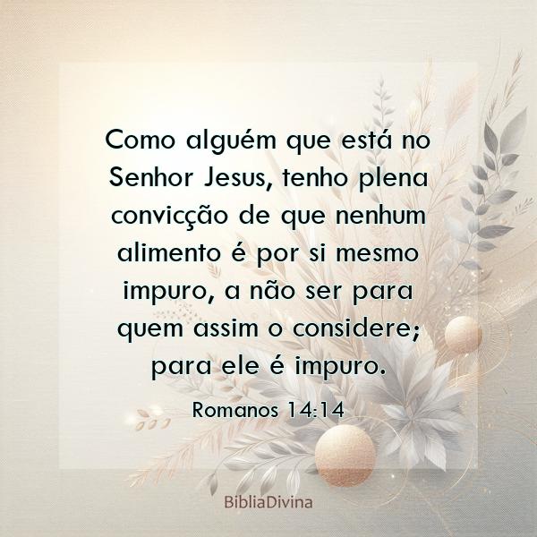 Romanos 14:14