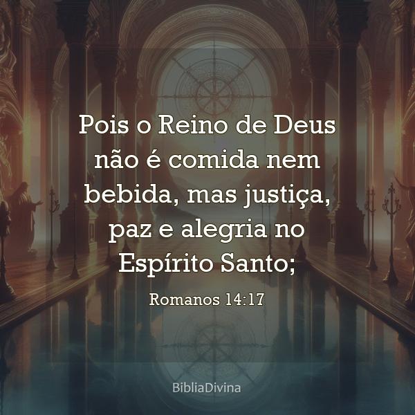 Romanos 14:17