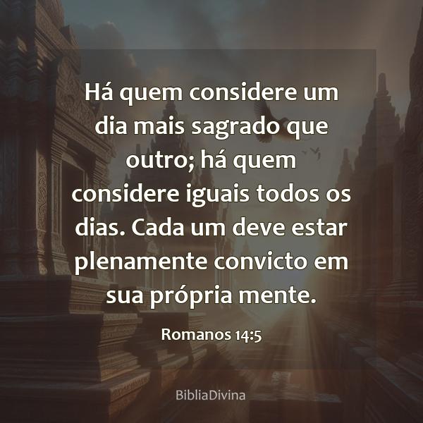 Romanos 14:5