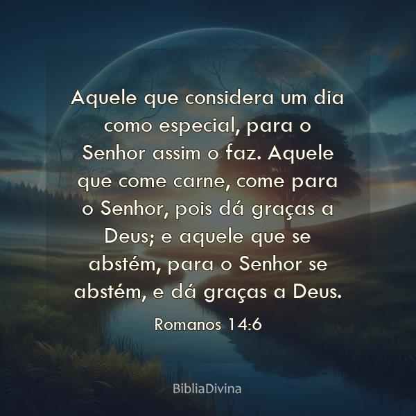 Romanos 14:6