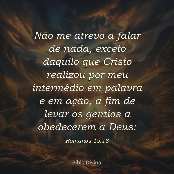 Romanos 15:18