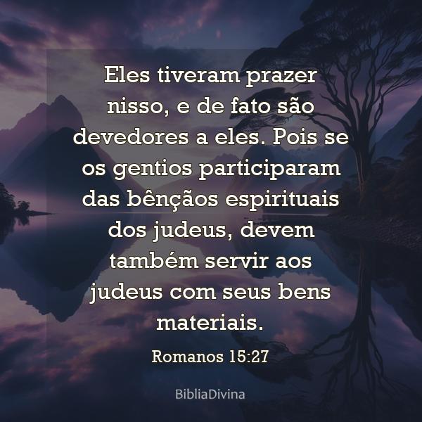 Romanos 15:27