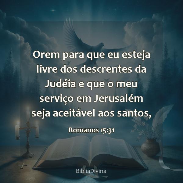 Romanos 15:31