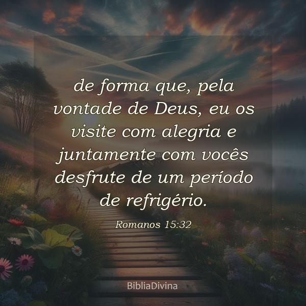 Romanos 15:32