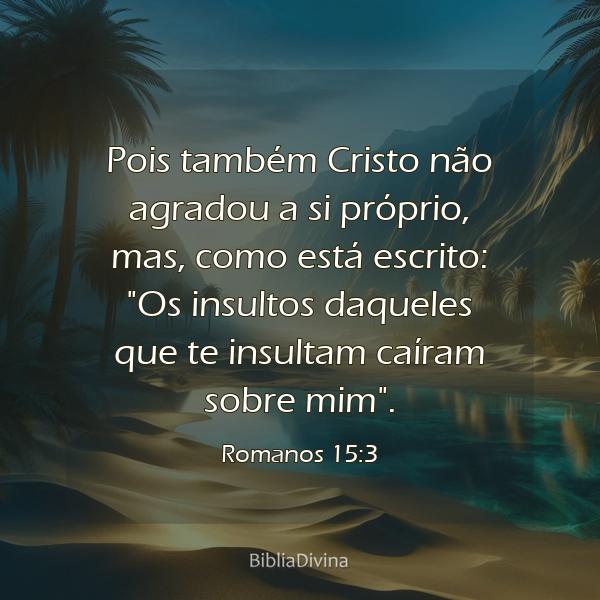 Romanos 15:3