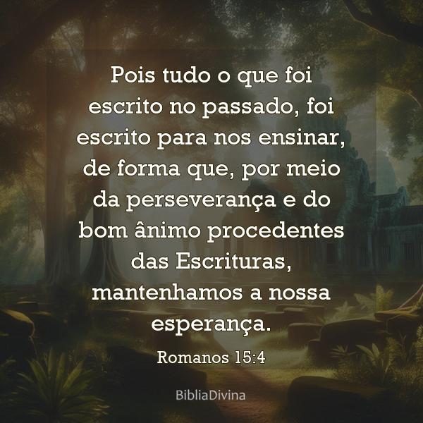 Romanos 15:4