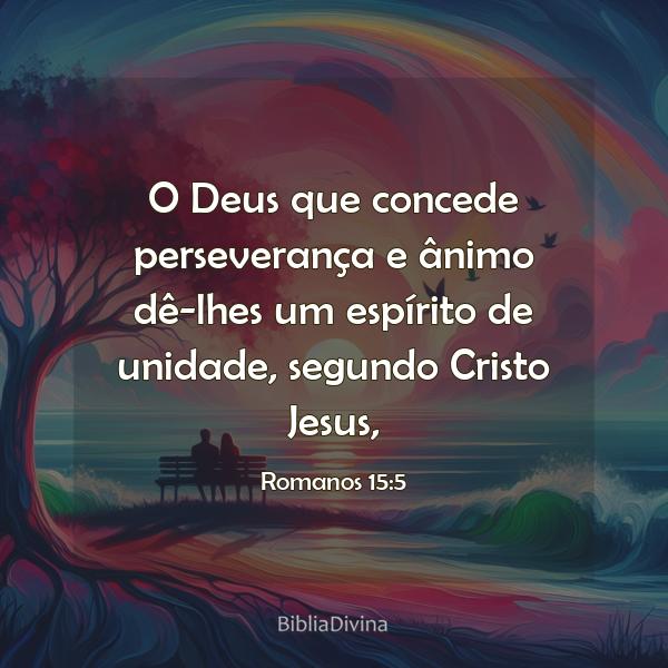 Romanos 15:5