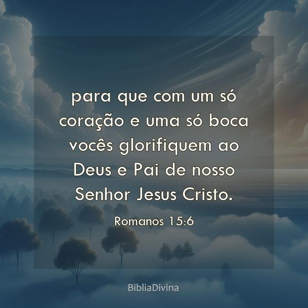 Romanos 15:6