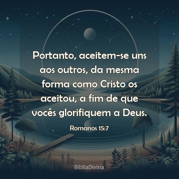 Romanos 15:7