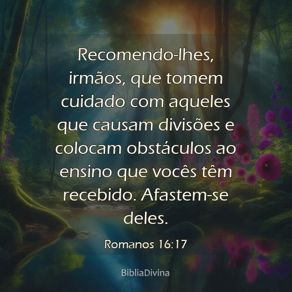 Romanos 16:17