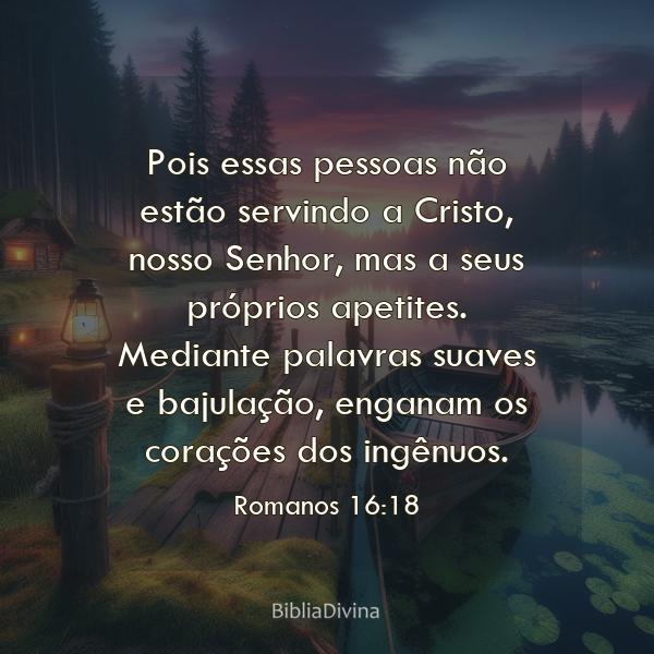 Romanos 16:18