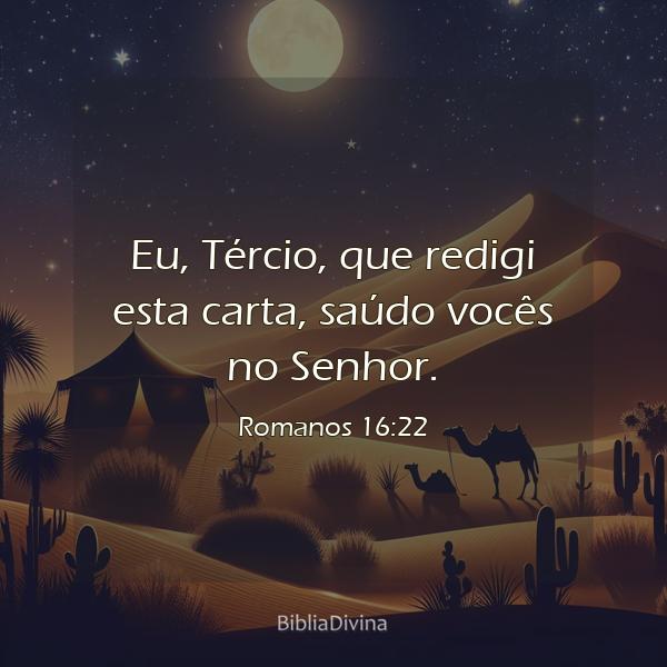 Romanos 16:22