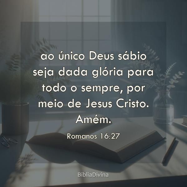 Romanos 16:27