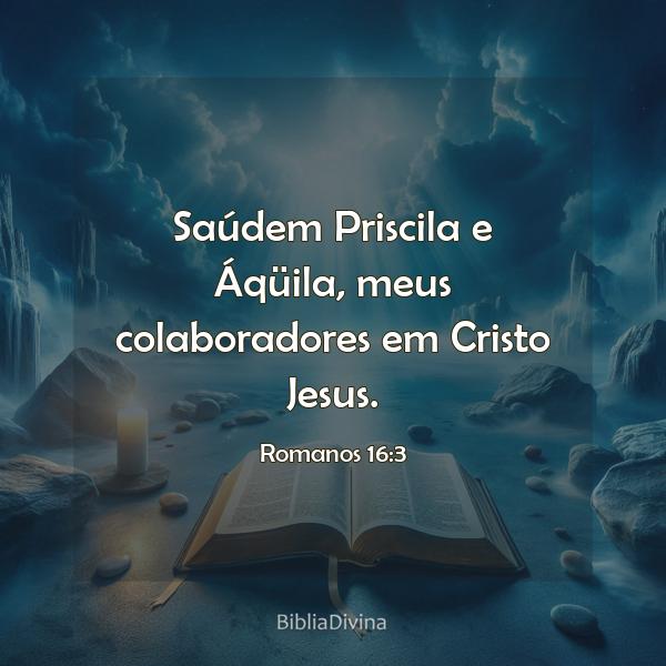 Romanos 16:3