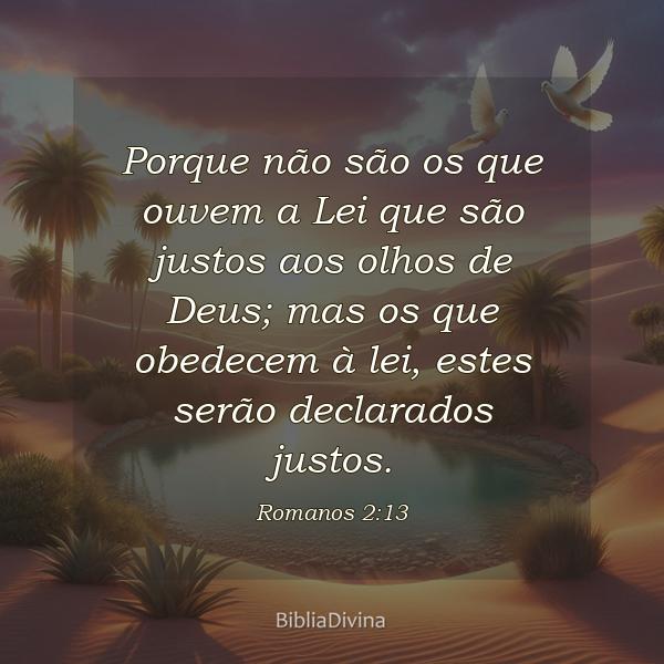 Romanos 2:13