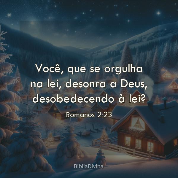 Romanos 2:23