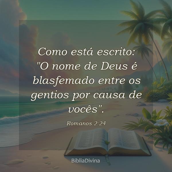 Romanos 2:24