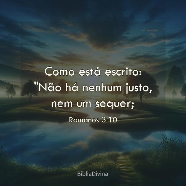 Romanos 3:10