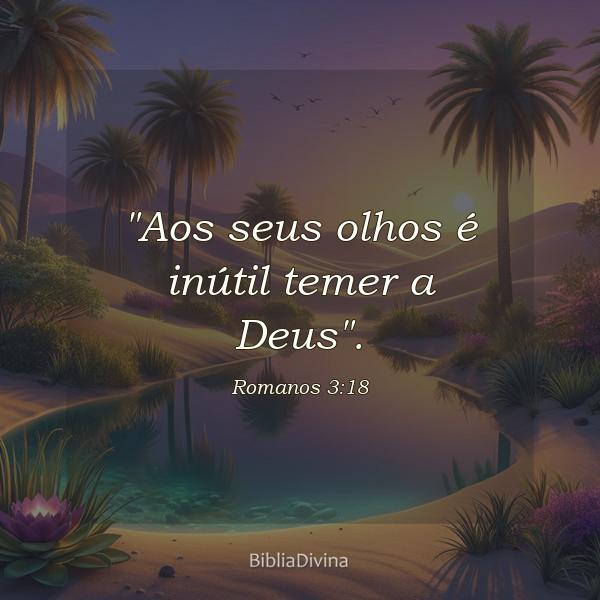 Romanos 3:18