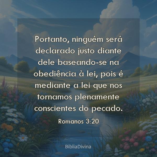 Romanos 3:20