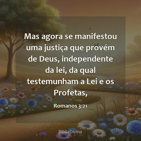 Romanos 3:21