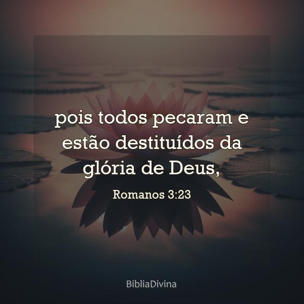 Romanos 3:23