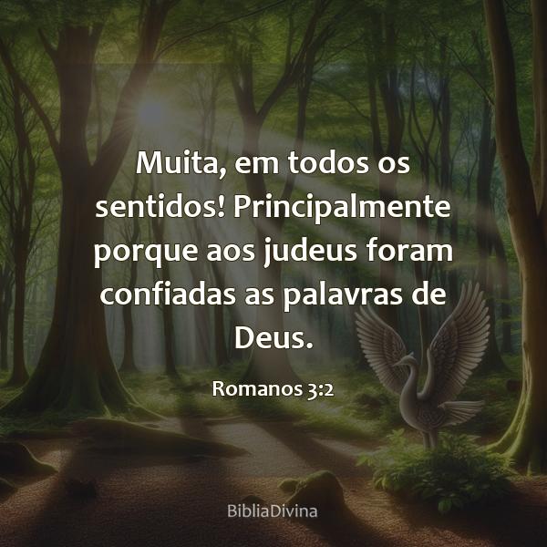 Romanos 3:2