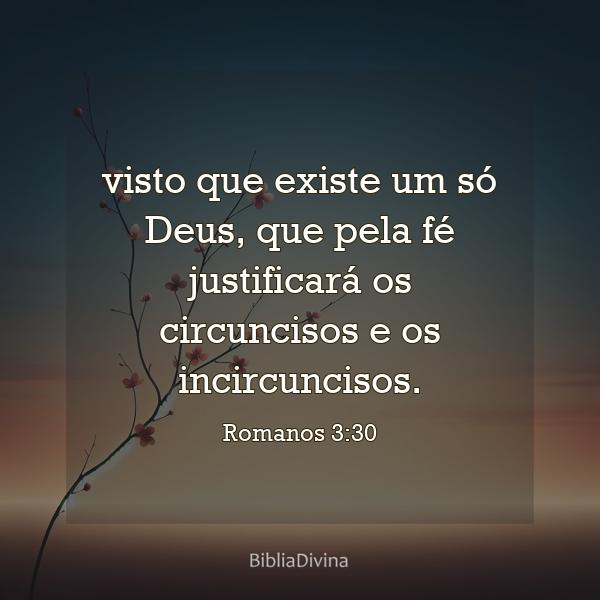 Romanos 3:30