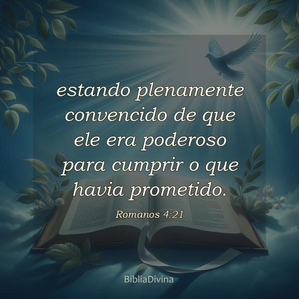 Romanos 4:21