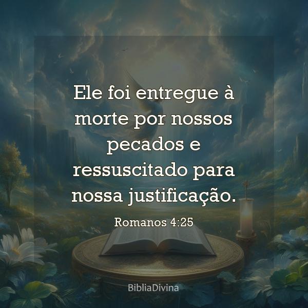 Romanos 4:25