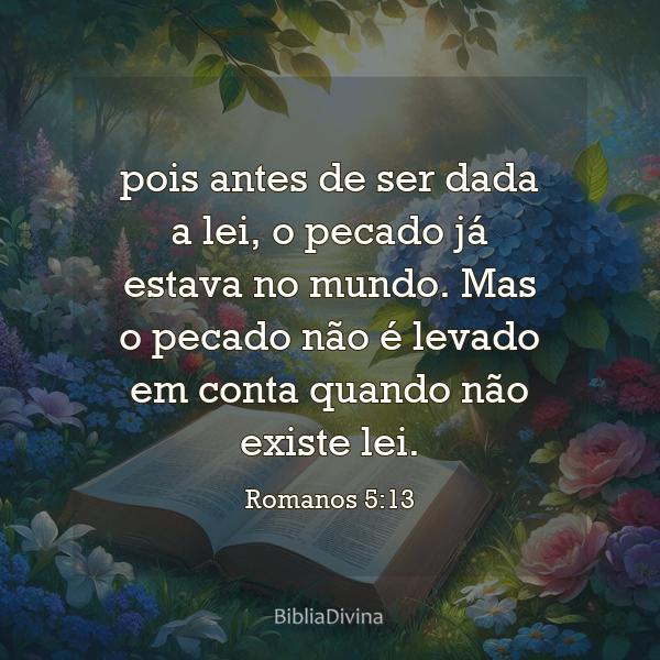 Romanos 5:13