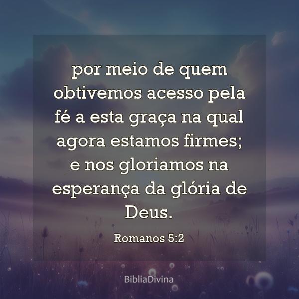 Romanos 5:2