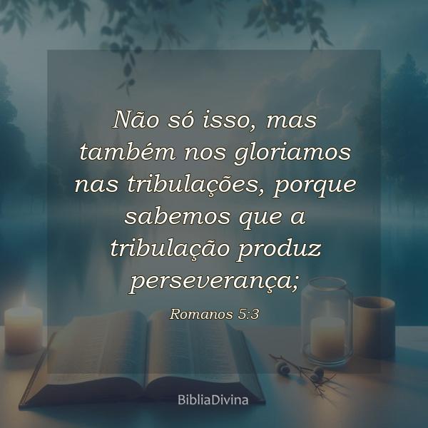 Romanos 5:3