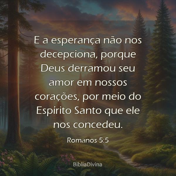 Romanos 5:5