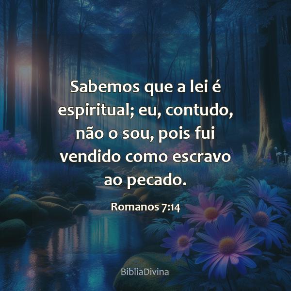 Romanos 7:14