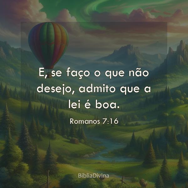 Romanos 7:16