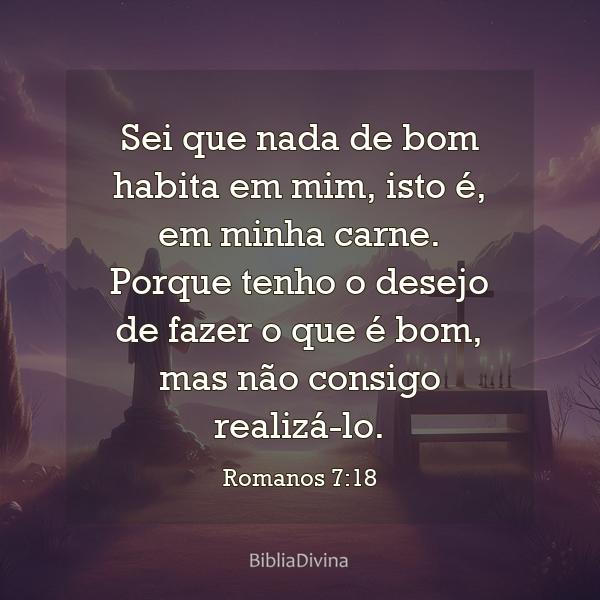 Romanos 7:18