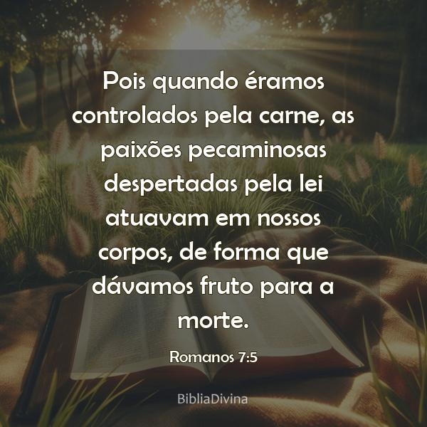 Romanos 7:5