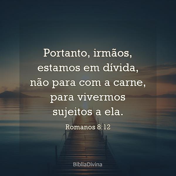 Romanos 8:12