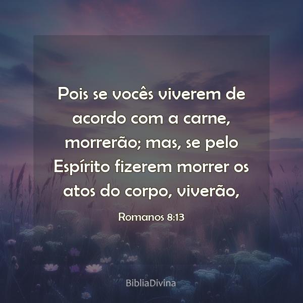 Romanos 8:13