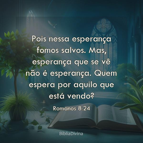 Romanos 8:24