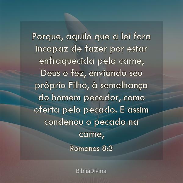 Romanos 8:3